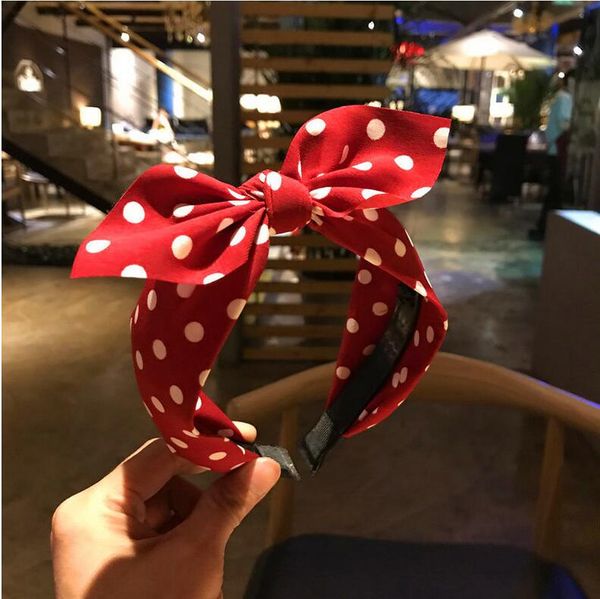

fashion jewelry lovely round dot knot hair band headband hairwear 5 colors can choose, Golden;white
