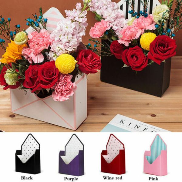 

mini envelope type boxbouquet flower boxes living vases florist box flower plant aqua boxes sweet gift valentine day box