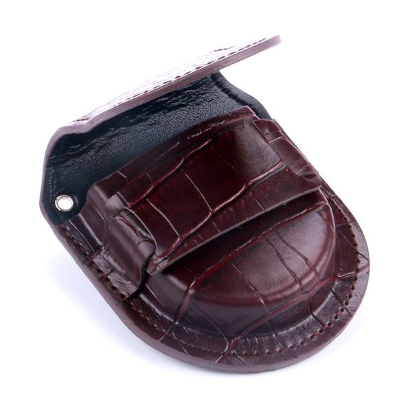 

браун pu кожаная сумка карманные часы аксессуары кожа подарков, Black;blue