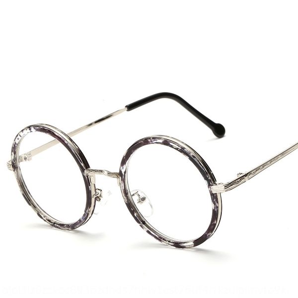 

plain student frame glasses universal plain glasses for men and women 811, Silver