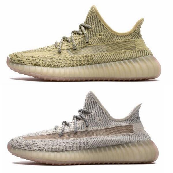 

kanye west antlia synth светоотражающего gid glow черный истинной формы глины статических мужчины женщина кроссовки зебра lundmark атлетика