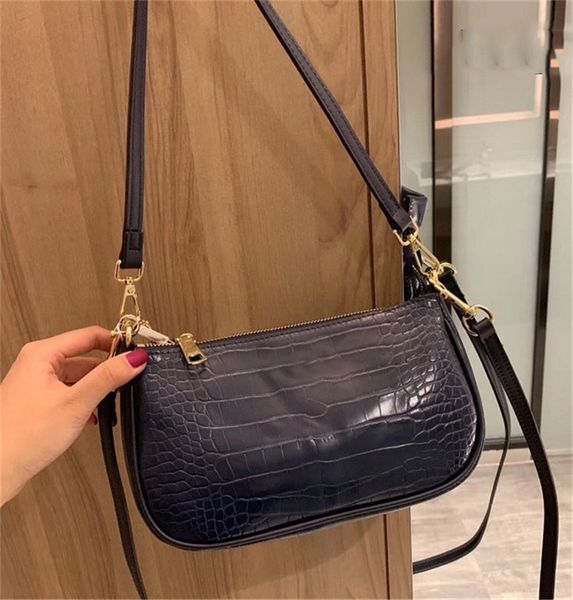 

designer luxury shoulder bag women's bags designer handbag leather good match oblique span fashion crescent moon pack 6