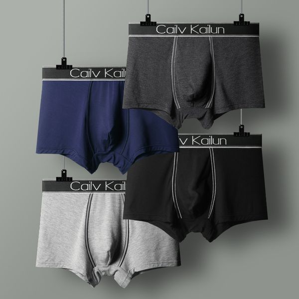 

designer brand mens underwear boxers luxury underpants letter breathable soft shorts pants modal men boys underpants high quality, Black;white