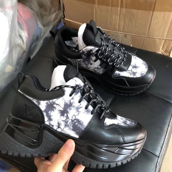 

fashion shoes genuine leather sneaker casual shoes woman man lady boy girl shoe dress shoe hike shoe, Black