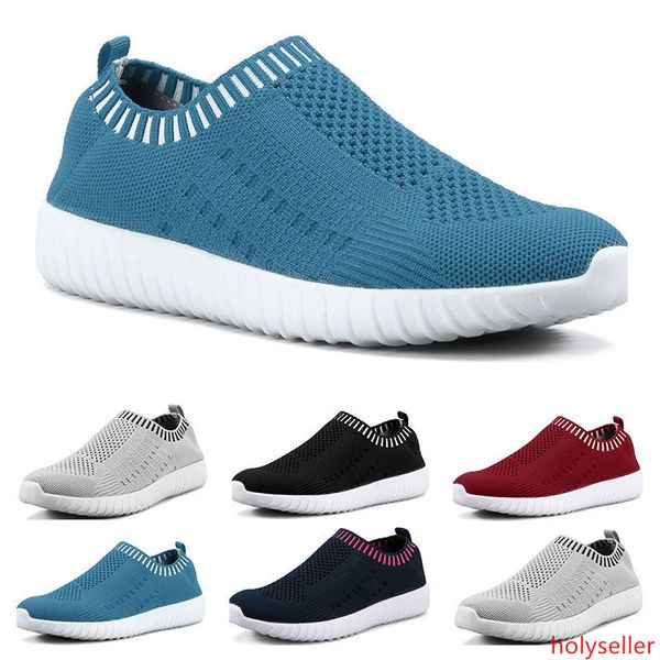 

selling large size women s shoes flying woven sneakers one foot breathable lightweight casual sports shoes running shoes twelve
