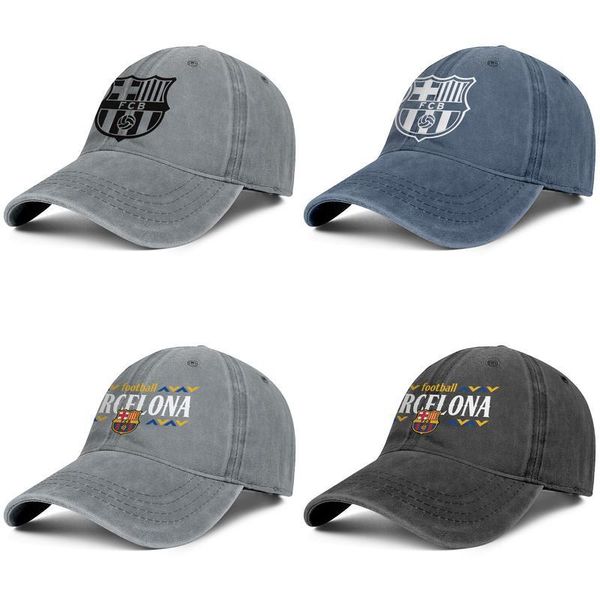 

fc barcelona blaugrana fcb white text baseball adjustable cowboy hat cool sports fashionball team classic cowboy pure black, Blue;gray
