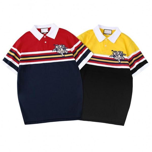 

2019 mens конструктора футболки мужская мода одежда summer casual streetwear дизайнер t рубашка печати бленда хлопка crew шеи короткий рукав, White;black