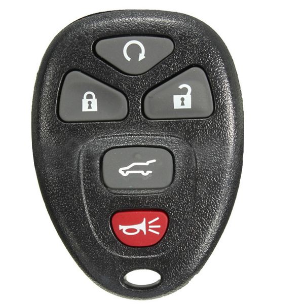 

5-buttons remote start keyless entry key fob transmitter clicker alarm for