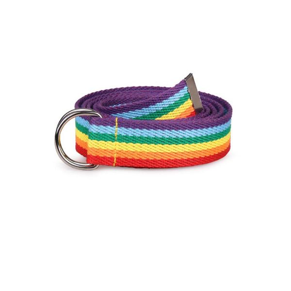 

trendy rainbow waistband women belts lady canvas skinny waist belts dress fashion female dress strap gifts, Black;brown