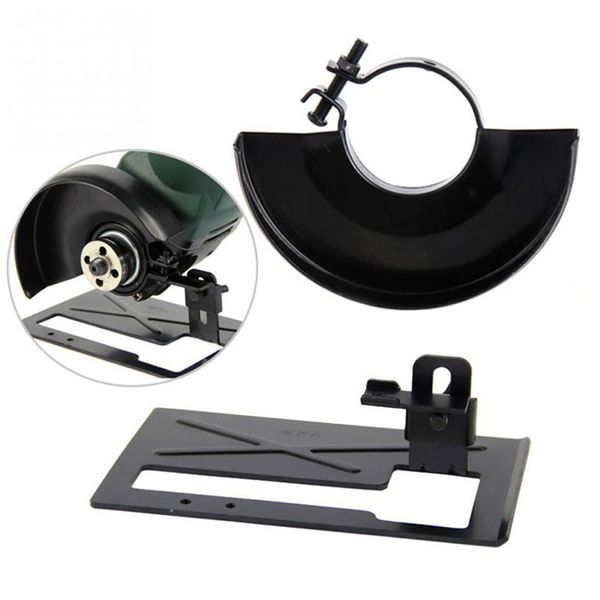 

black cutting machine base metal wheel guard safety protector cover for angle grinder grinding machine rack tool accessories