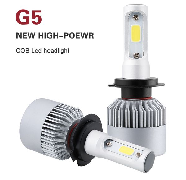 

car led headlight 80w 16000lm h1 h4 h7 h11 led headlamp kit hi/lo beam bulb kit 6000k 12v automoiles headlamp car-styling