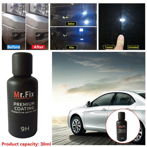 

anti-scratch car polish car liquid ceramic coat auto detailing glass motorcycle paint care super hydrophobic glass coating 3.82