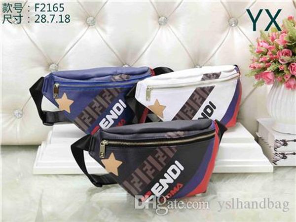 

Free shipping 2019 hot FF women MEN'S handbag G-grain synthetic leather shell bag chain bag shoulder Messenger bag small fashionista 21612