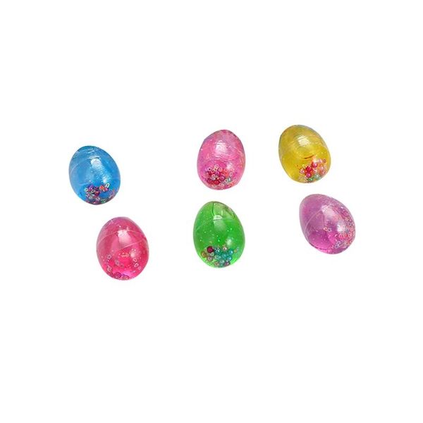 

6pcs pearl mud egg colorful soft slime stress relief toy sludge toys novelty gag toys other home decor