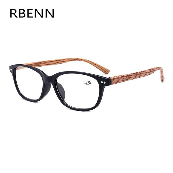 

rbenn wood grain reading glasses men women vintage presbyopia eyeglasses light reader +0.75 1.25 1.75 4.5 5.0 6.0