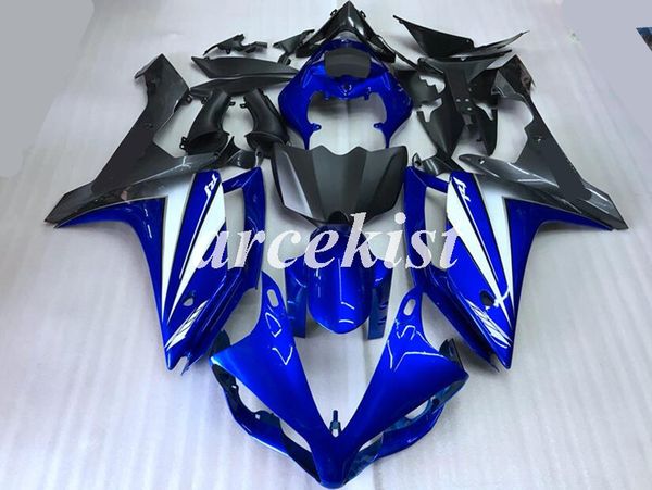 

4 gifts new abs injection mold motorcycle fairing kits for yamaha yzf-r1 2007 2008 07 08 r1 body set custom blue light