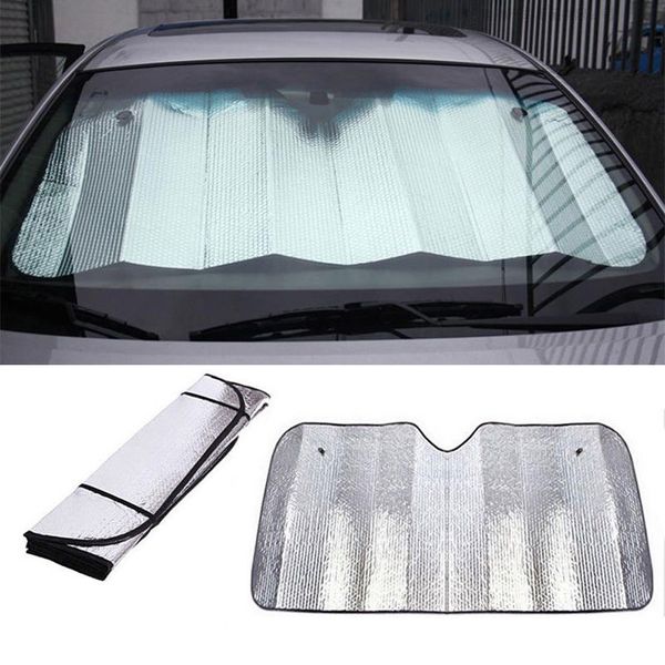 

car front rigid windscreen sunshade sun shade visor screen cover 140 x 70cm bx