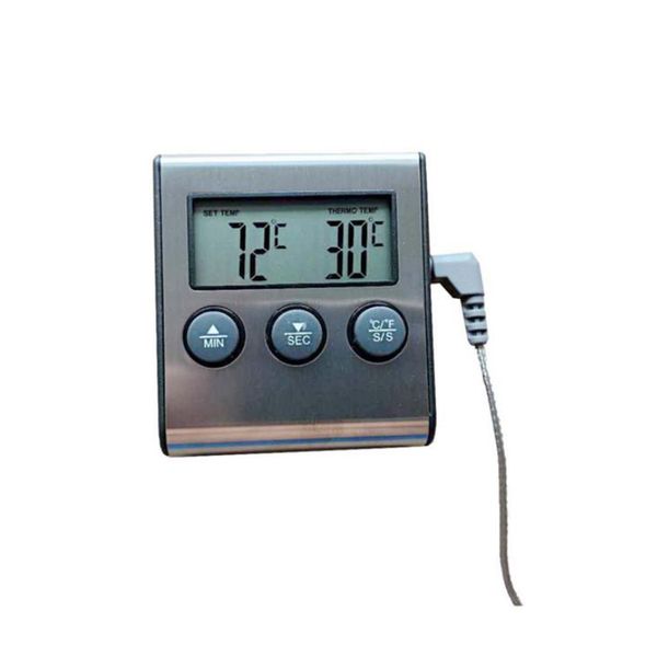 2*Digital Kitchen Probe Thermometer Food Temperature Cooking BBQ Baking Jam Meat