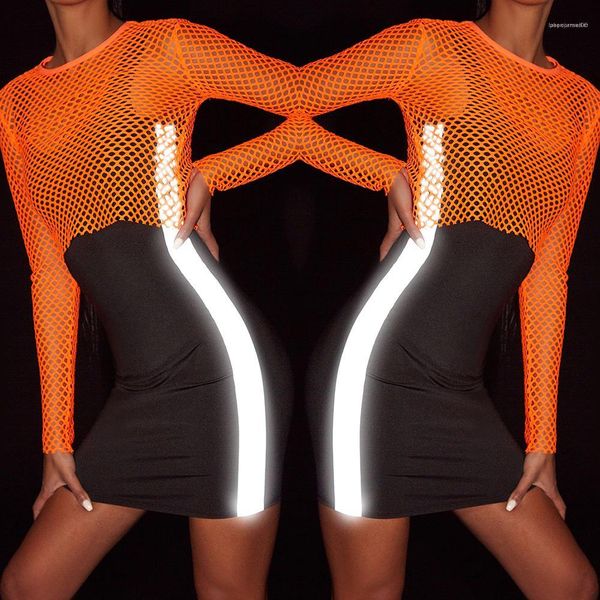 

танк платье лето bodycon 3 м светоотражающие дизайнерские платья без рукавов женщины черный, Black;gray