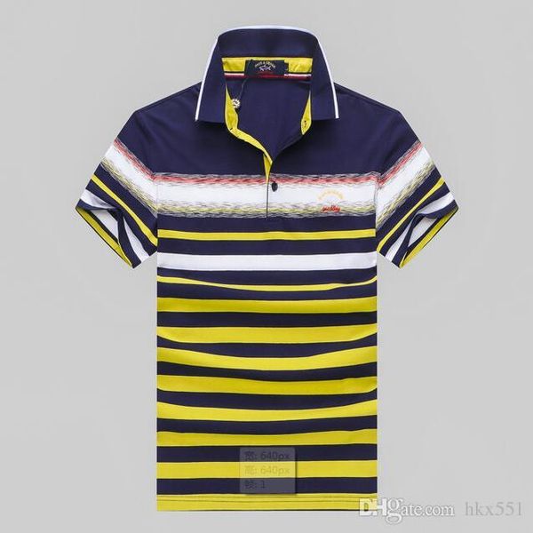 

2019polo rl t-shirt wholesale new brand polo collar summer casual men's polos short sleeve polos t shirt 100%cotton size, White;black