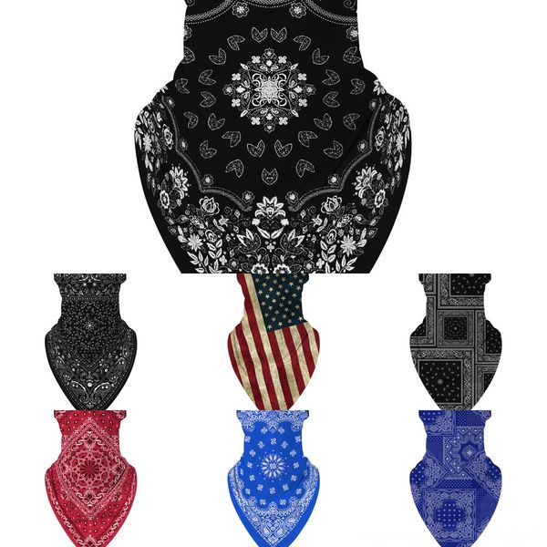 

i4awz магия звездное небо шарф печати дышащий бандана оголовье открытый face шарф light hairband мягкий велоспорт банданы головной убор, Black