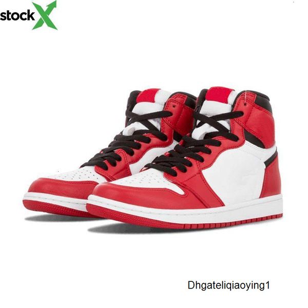 

discount 1 high og bred toe chicago banned game royal basketball shoes men 1s 3 shattered backboard shadow multicolor sneakers, Black