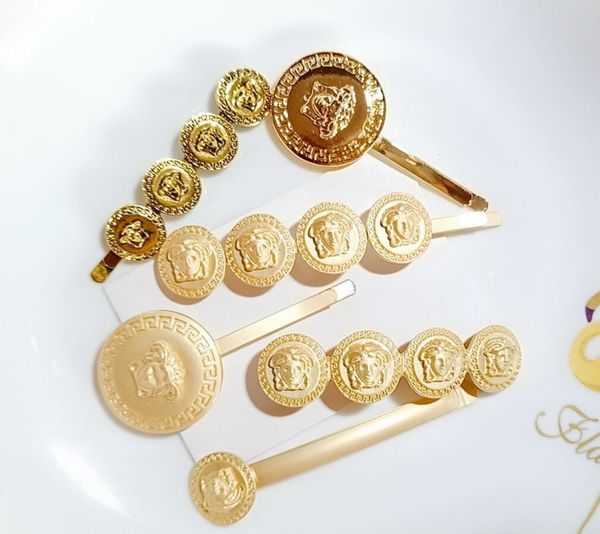

Vintage baroque gold hair clip bb hairpin hair pin headdre girl women fa hion jewelry wedding bridal hair acce orie for women