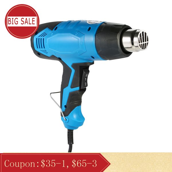 

2000w ac220v electric air gun heat guns air gun adjustable heat tool for soldering hair dryer building nozzle