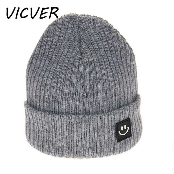 

knit color smile hat winter cap children solid color smile kids knitted skullies beanies warm soft hat boys girls crochet caps, Yellow