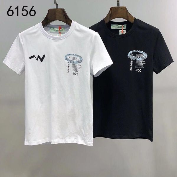 

2019 mens designer t shirts new fashion summer men t shirt casual tee shirt short sleeve crew neck cotton blend sport loose brand shirts v2, White;black