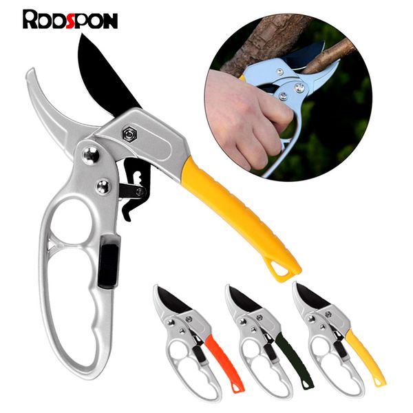 

pruning shear garden tools labor saving high carbon steel scissors gardening plant sharp branch pruners protection hand durable