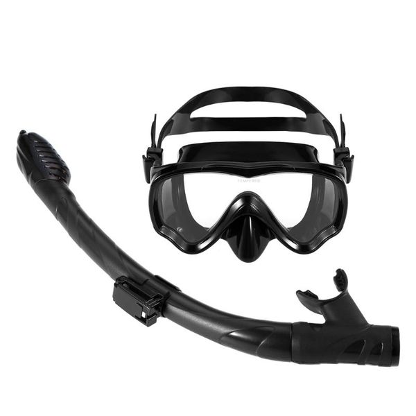 

kids scuba diving mask tube set snorkeling mask goggles glasses swimming diving equipment dry snorkel swimming pool