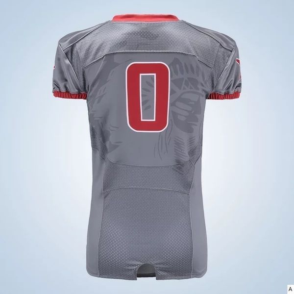 

2019 mens new football jerseys fashion style black green sport printed name number s-xxxl home road shirt afj010t, Black;red