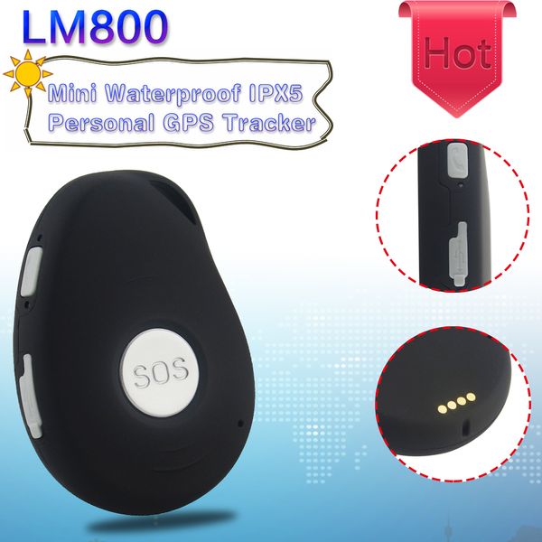 

mini size gps tracker lm800 for kids elderly rea-time tracking device with fall down alarm sos geo-fence over-speed alert