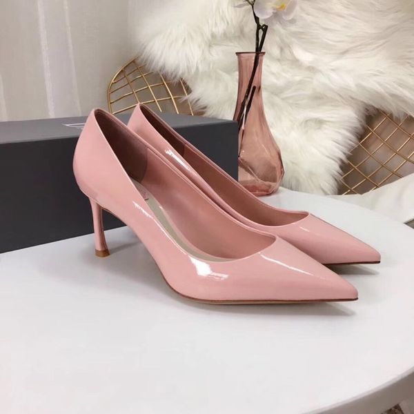 

new style high-end luxurydesigner women's fashion high heels ballet party wedding shoes pointed shoes heel height 6.5cm 10.5cm tteeee, Black