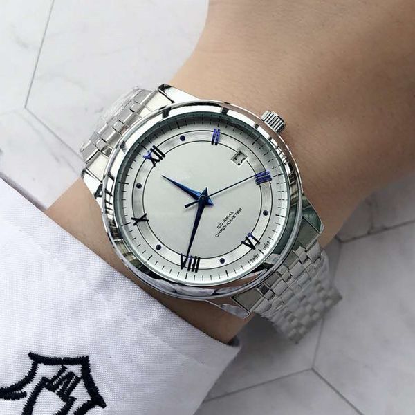 

Горячие продажи часы мужчины автоматическое движение стекло назад механический