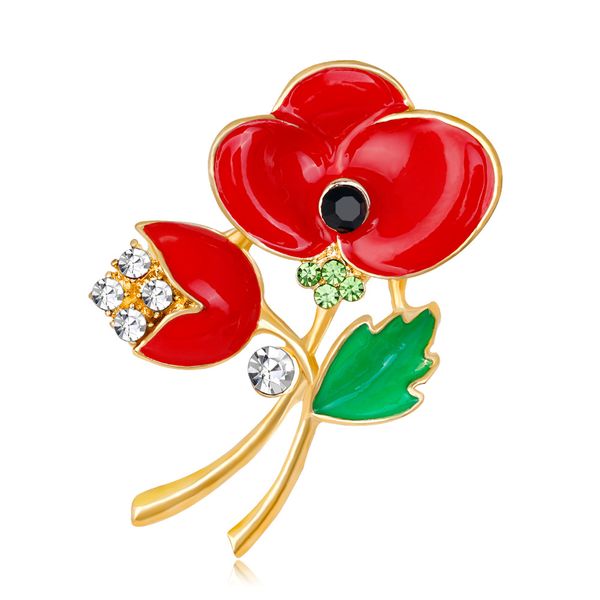 

rhinestone jewelry flower brooch inlaid with diamond drop oil brooch wholesale, Gray