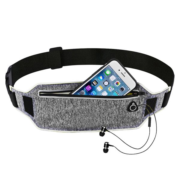 

outdoor light running pockets sports belt men and women belt mobile phone invisible handbag fitness bag running bag
