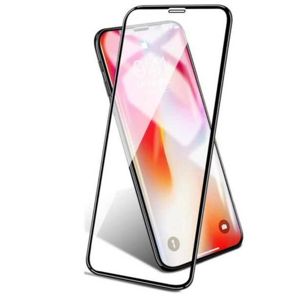 

9D Tempered Glass for IPhone 11/11Pro/11 ProMax X/Xs XR XSMax 7P/8P 7/8 Anti-Scrath Screen Protector HD Glass Film 2 Colors