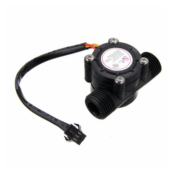 

device accurate portable measurement switch water flow sensor wide use testing control meter easy operate 1/2" industry home
