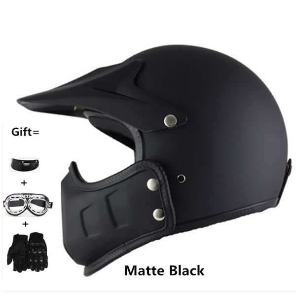 

motorcycle helmet vintage retro cruiser chopper scooter cafe racing motorcycle helmet 3/4 face