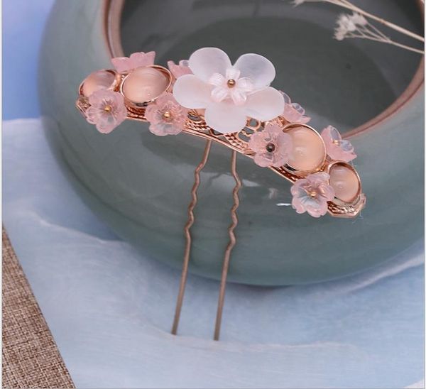 

headwear, crystal flower, scorpion, antique hair accessories, hanfu accessories, children's daily hanfu accessories, Silver