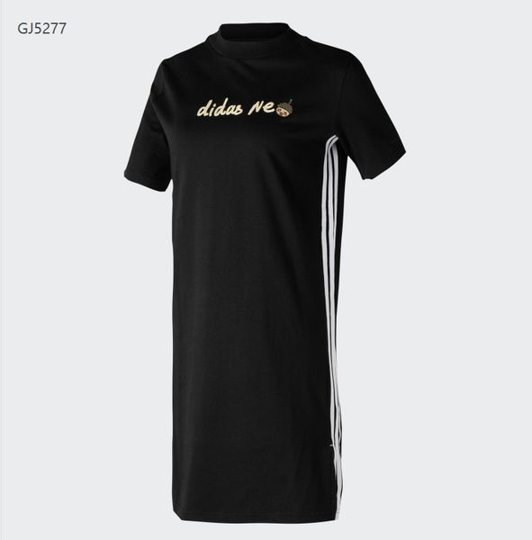 

20s brand women dresses for summer casual women streetwear sports dresses designer women t shirt dresses fashion clothing size s-xl yf205134, Black;pink