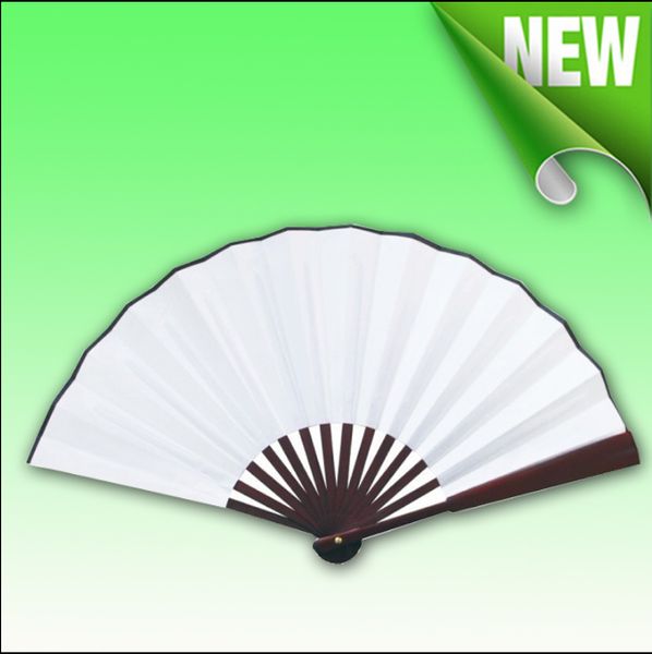 

sublimation blank silk foldable fan for thermal/heat transfer printing bamboo fans