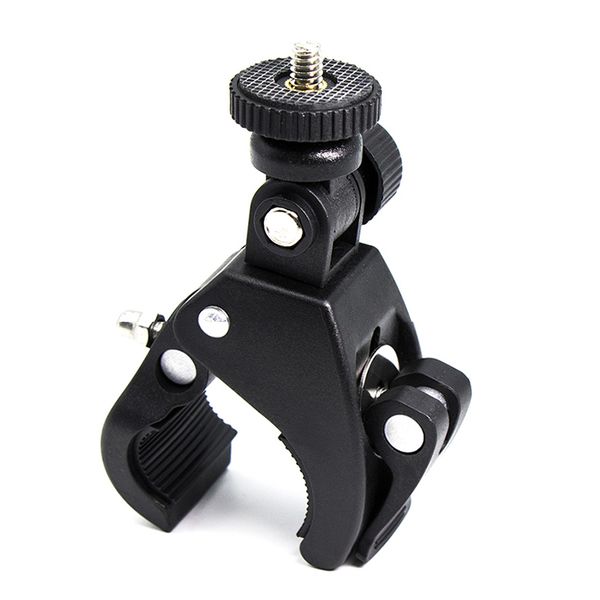 

5 pcs clip bicycle bike mount tripod adapter for go pro hero 6 5 4 3+ session xiaomi yi 4k action camera gopro sjcam accessories