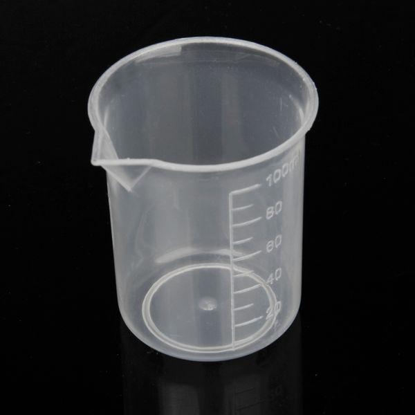 

50/100/150/200/250/500ml transparent plastic graduated beaker