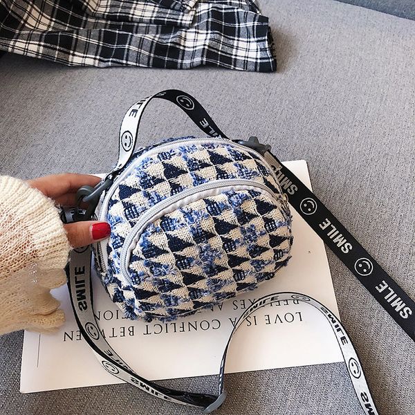 

mini shoulder bags canvas casual street soft phone mini purse zipper purses and handbags 2019 new crossbody messenger bags