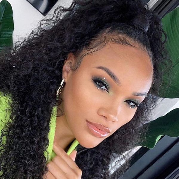 

13x6 deep part lace front human hair wigs for black women remy brazilian human hair full lace wig pre plucked