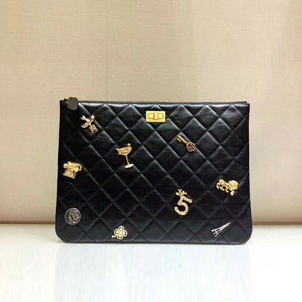 

2018 quilted fa hion women 039 genuine leather bag women handbag houlder bag women clutch de igner clutch