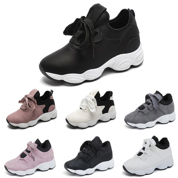 

non-brand running shoes for women white black pink grey suede fashion breathable sports sneakers 36-40 style 15